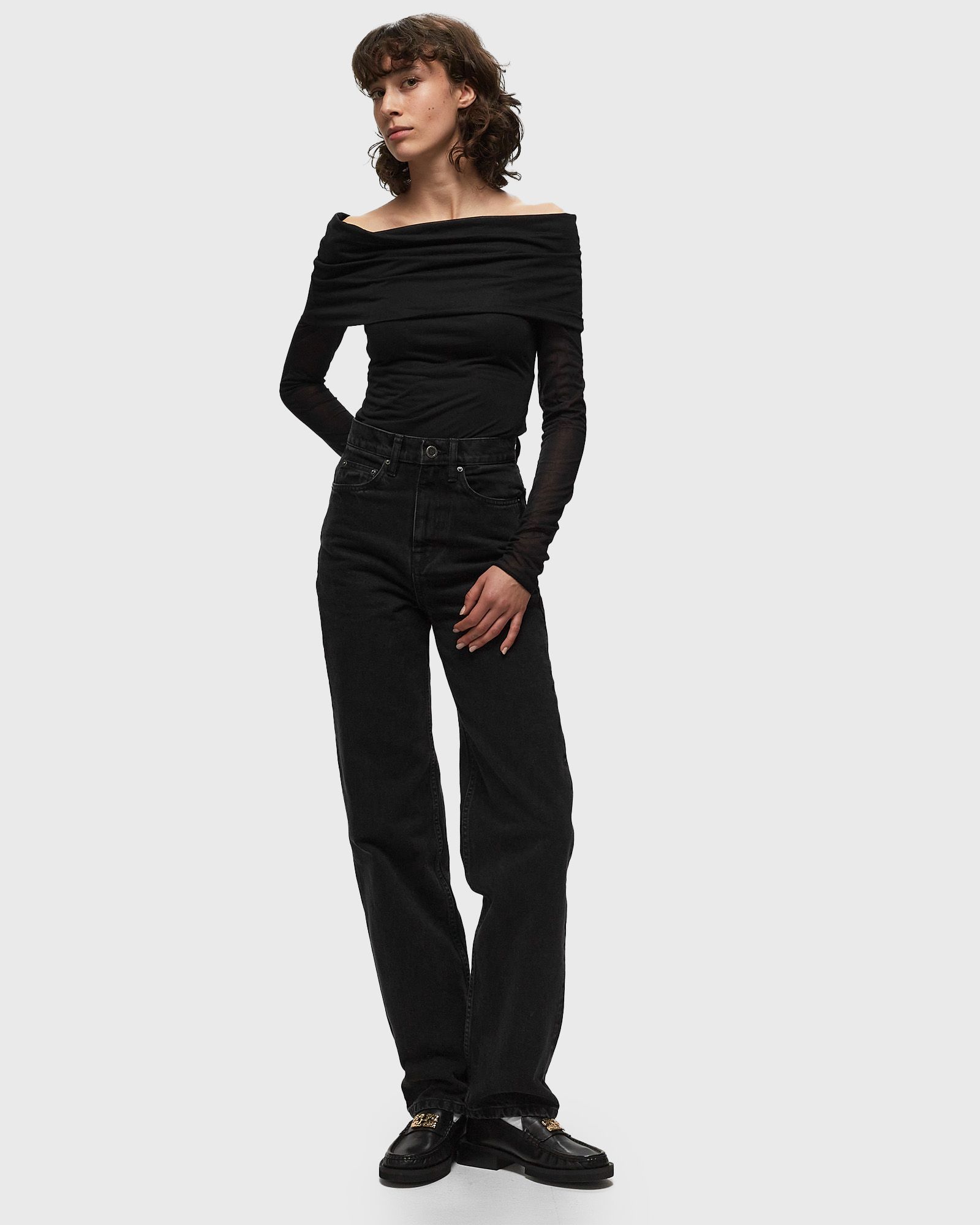 Sheer Off-Shoulder Top