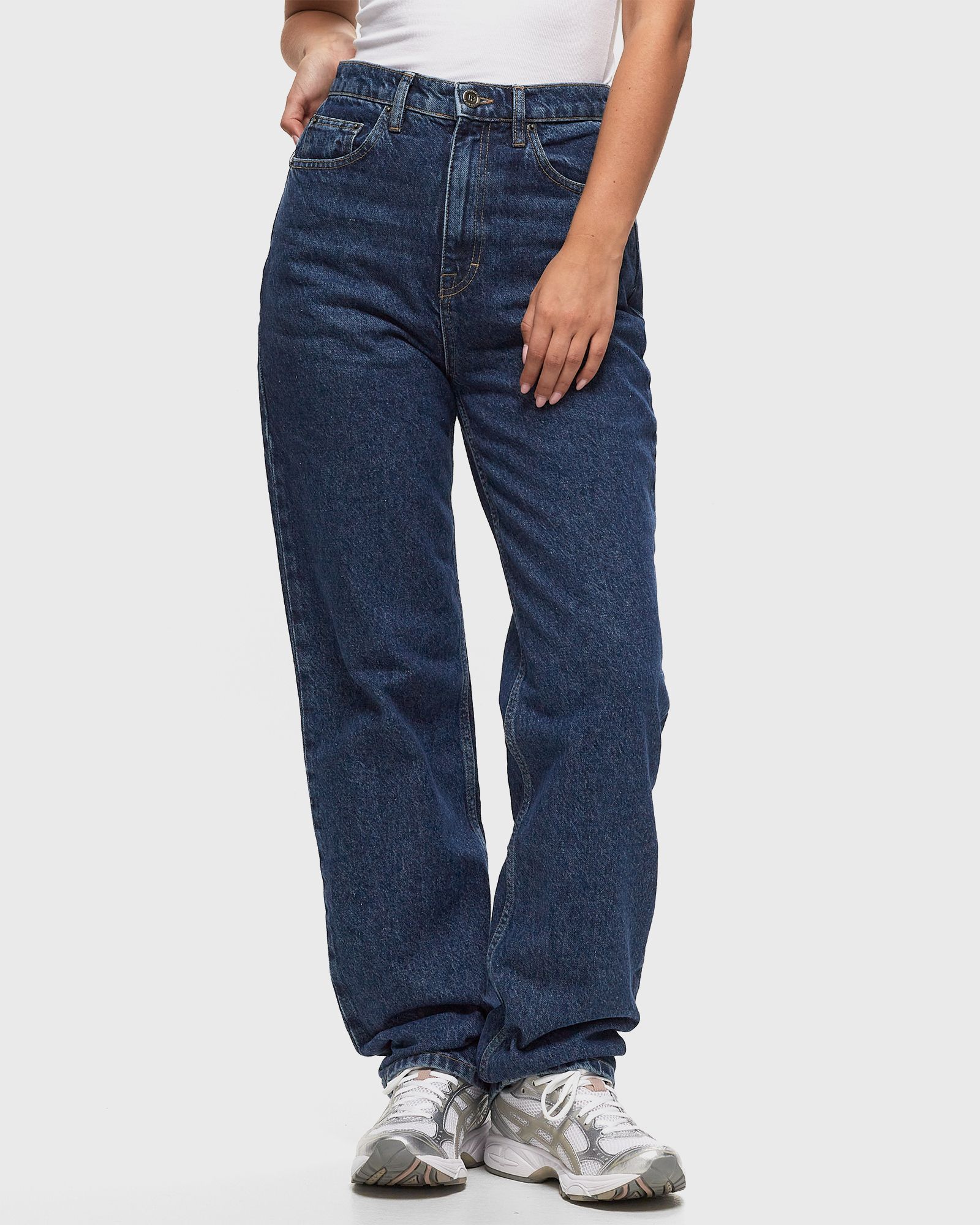 Twill High Rise Pants