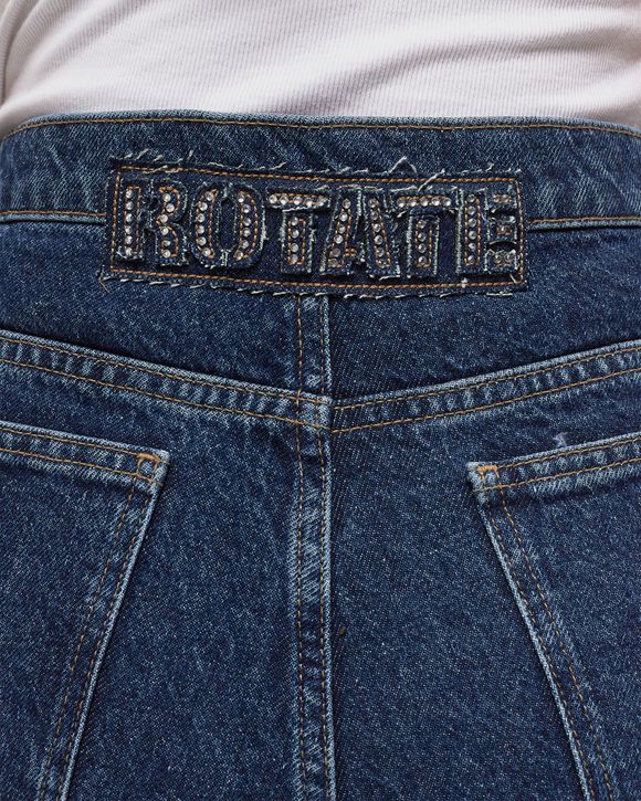Twill High Rise Pants