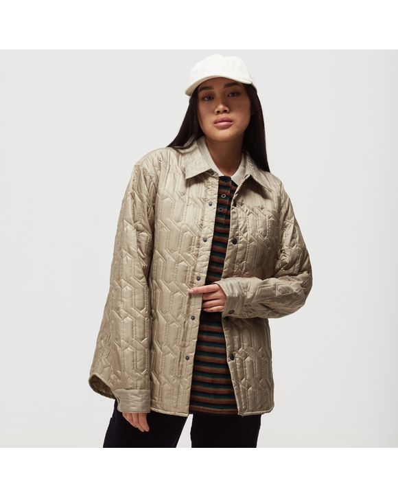 Stussy WMNS QUILTED INSULATED LS SHIRT Multi | BSTN Store