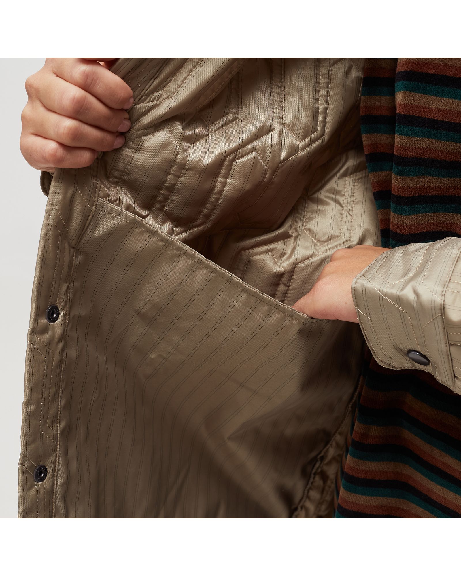 WMNS QUILTED INSULATED LS SHIRT