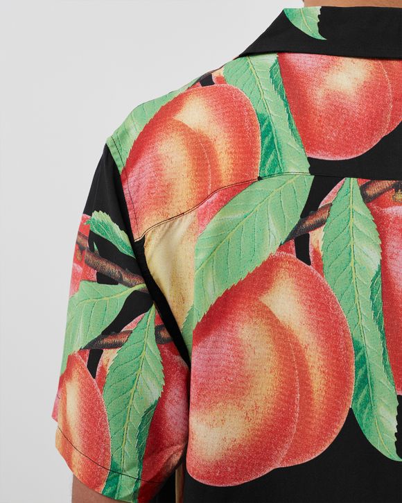 Stussy Peach Pattern Shirt Black - black