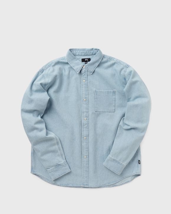 Flower Embroidered Denim Shirt