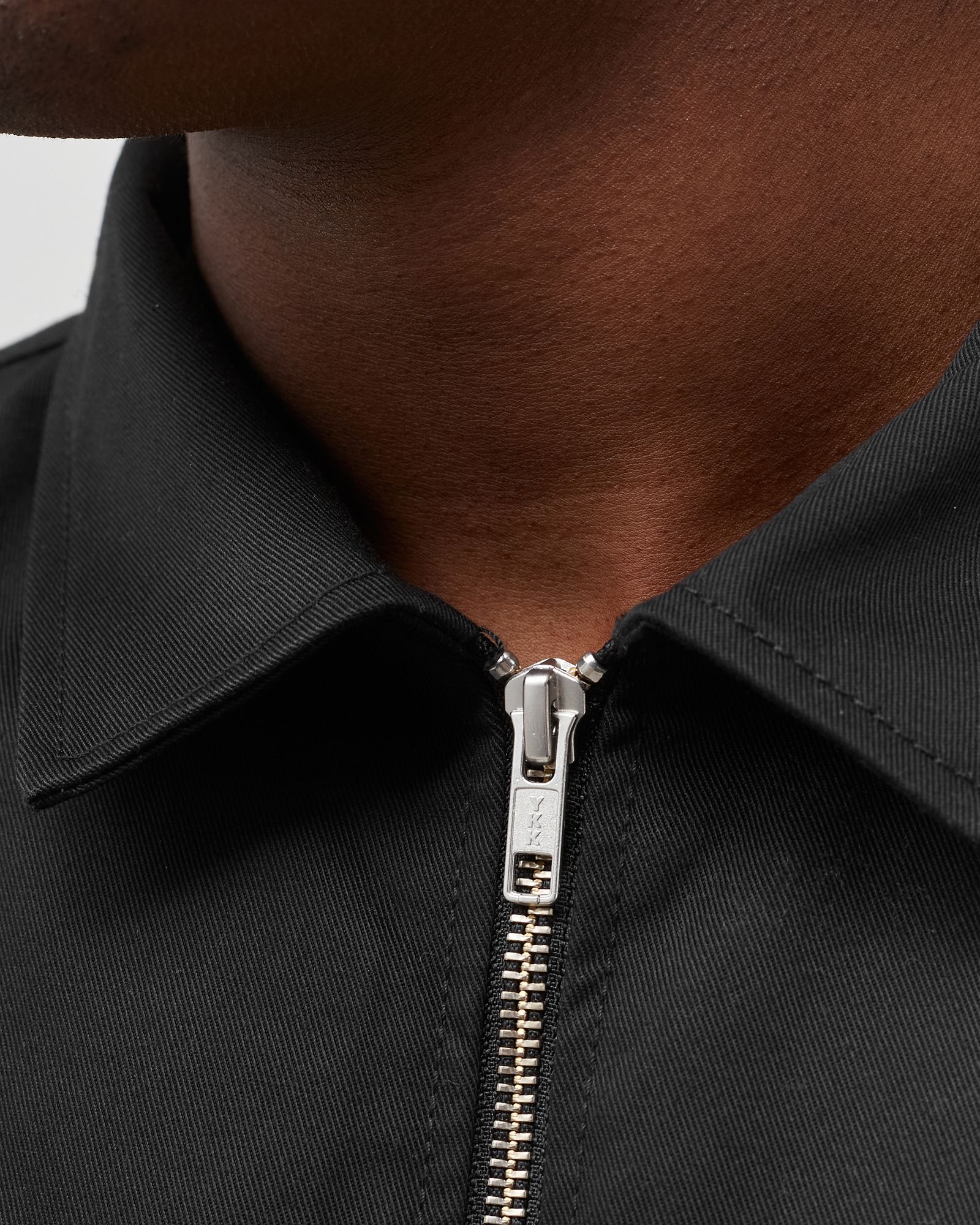 Zip Up Work Longsleeve Shirt