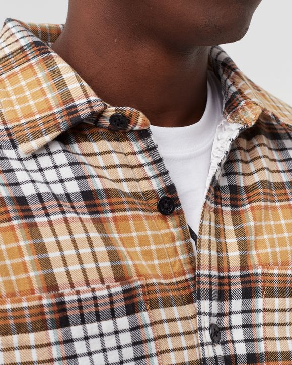 Quilted Lined Plaid Shirt