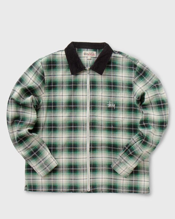 Frank Plaid Zip Longsleeve Shirt