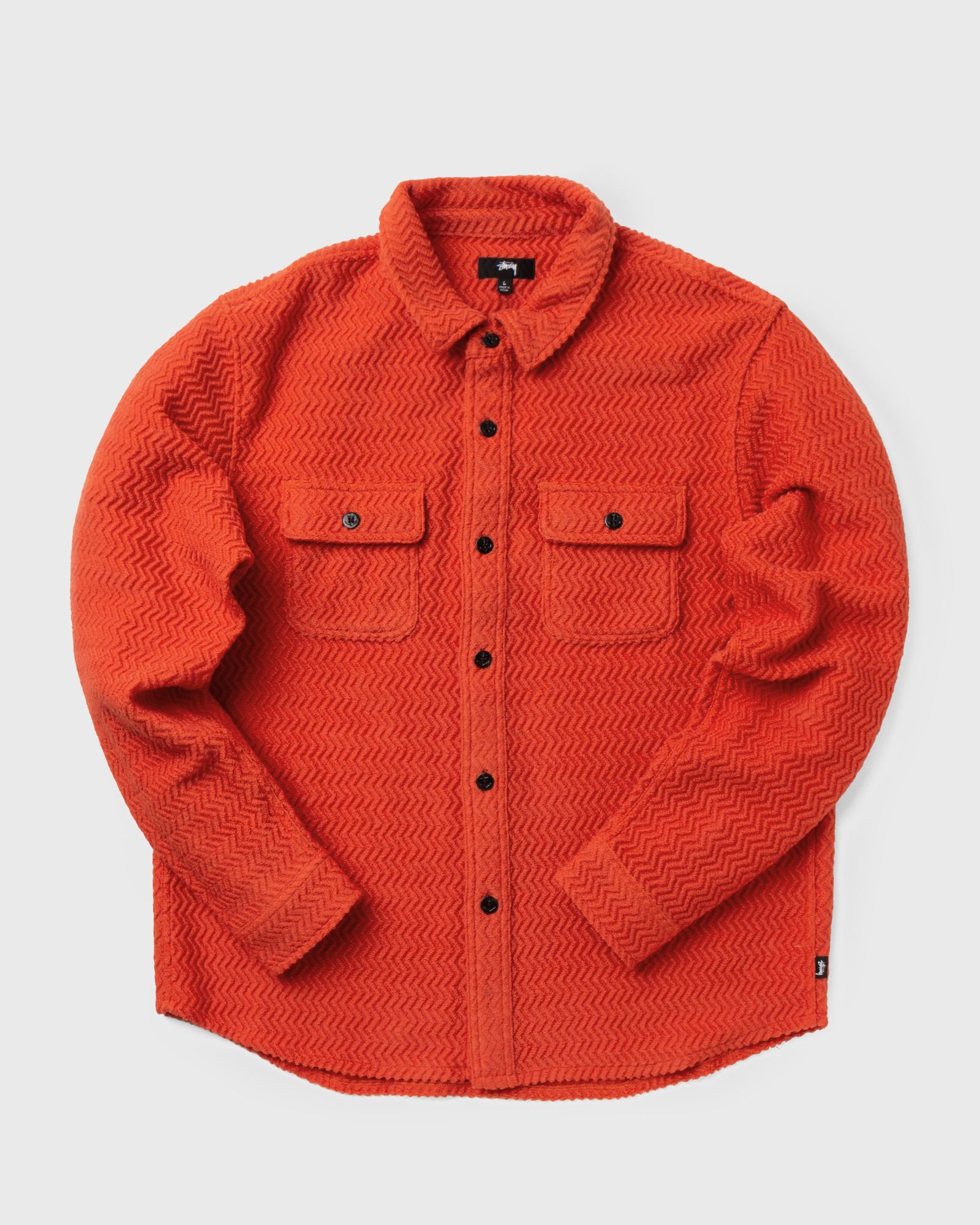 Textured Wool Cpo Longsleeve Shirt