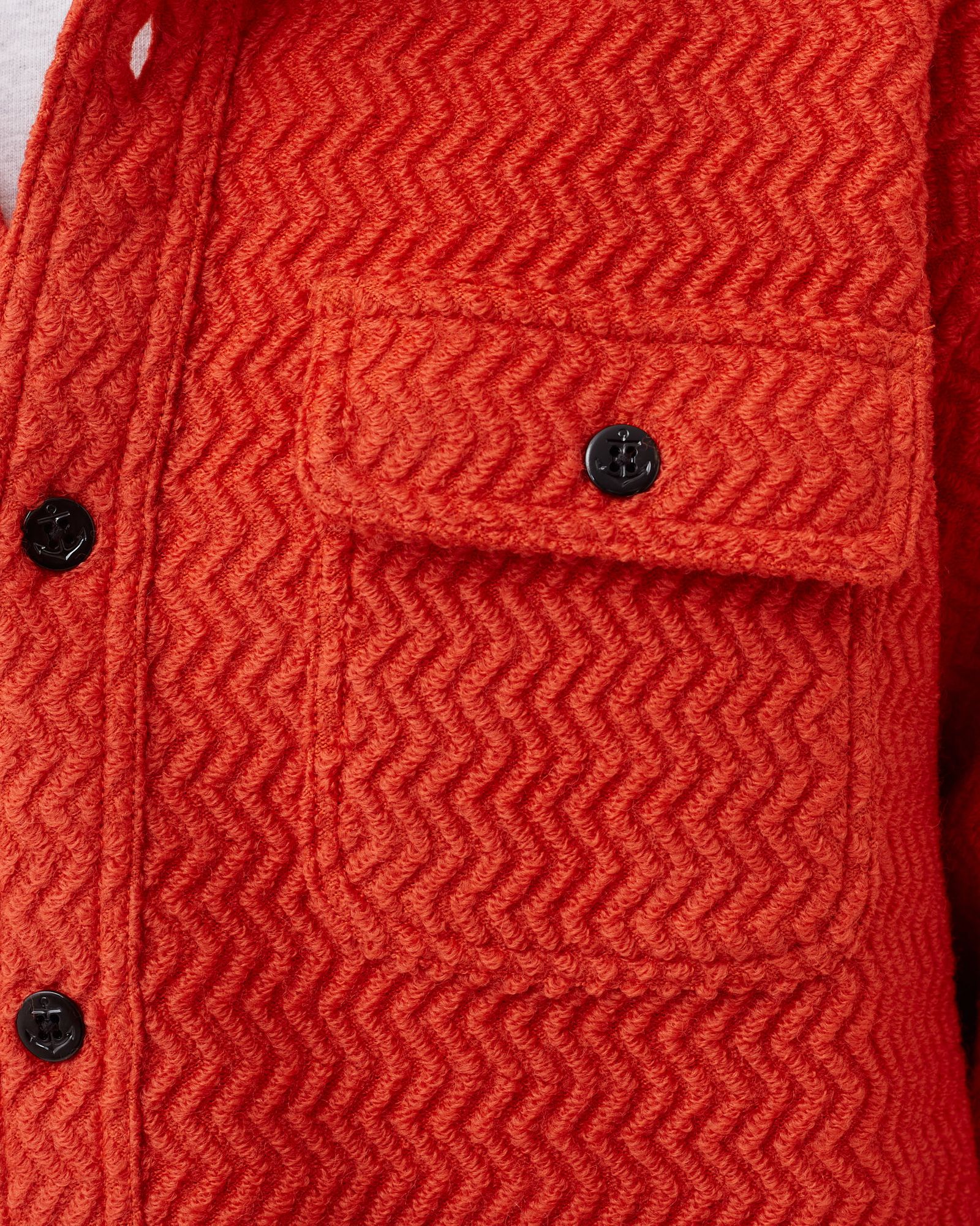 Textured Wool Cpo Longsleeve Shirt