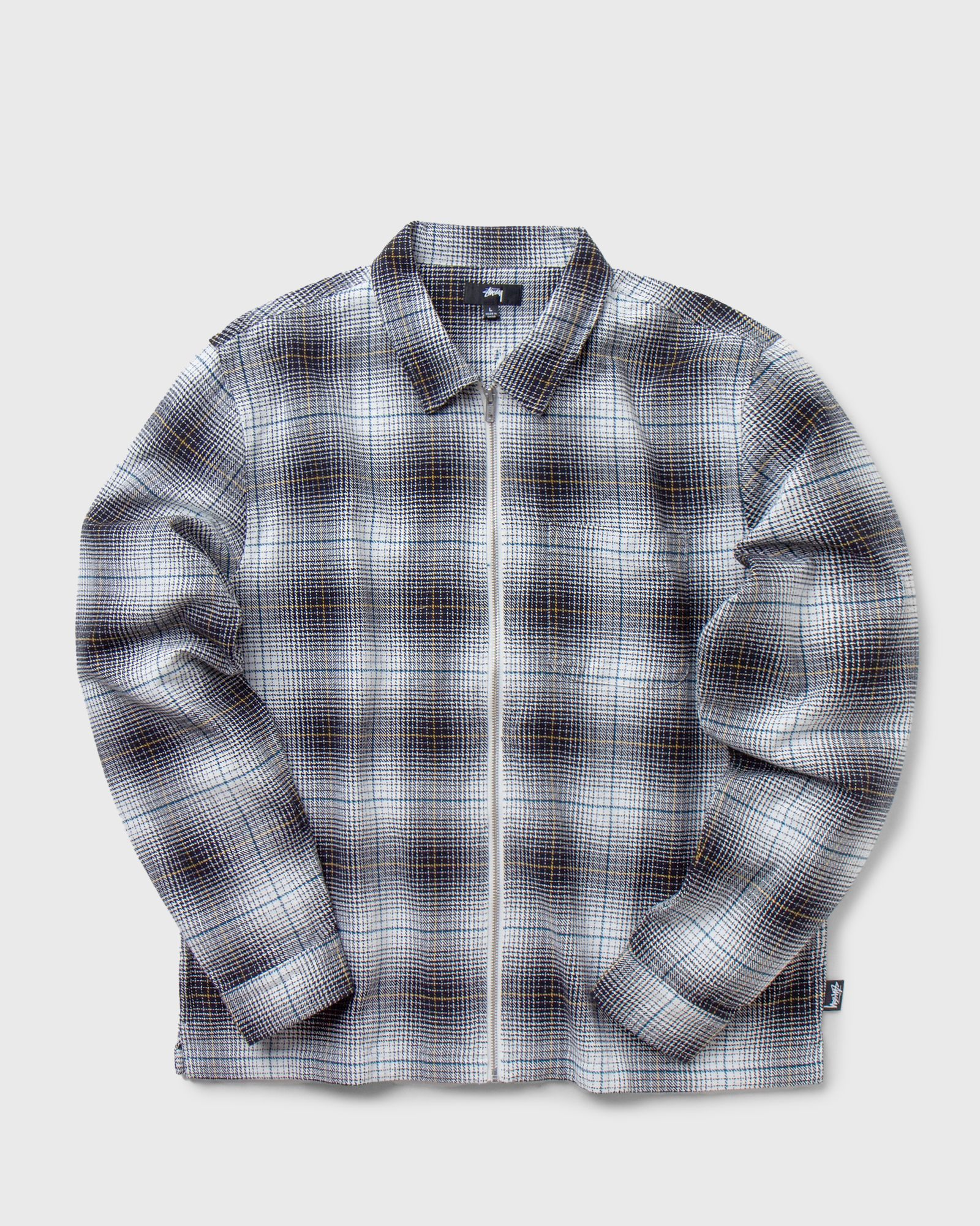 stussy ポールシャドープレイドジップシャツ Buy Stussy Jack Shadow Plaid Zip Shirt 'Mustard' - 1110251 MUST | GOAT