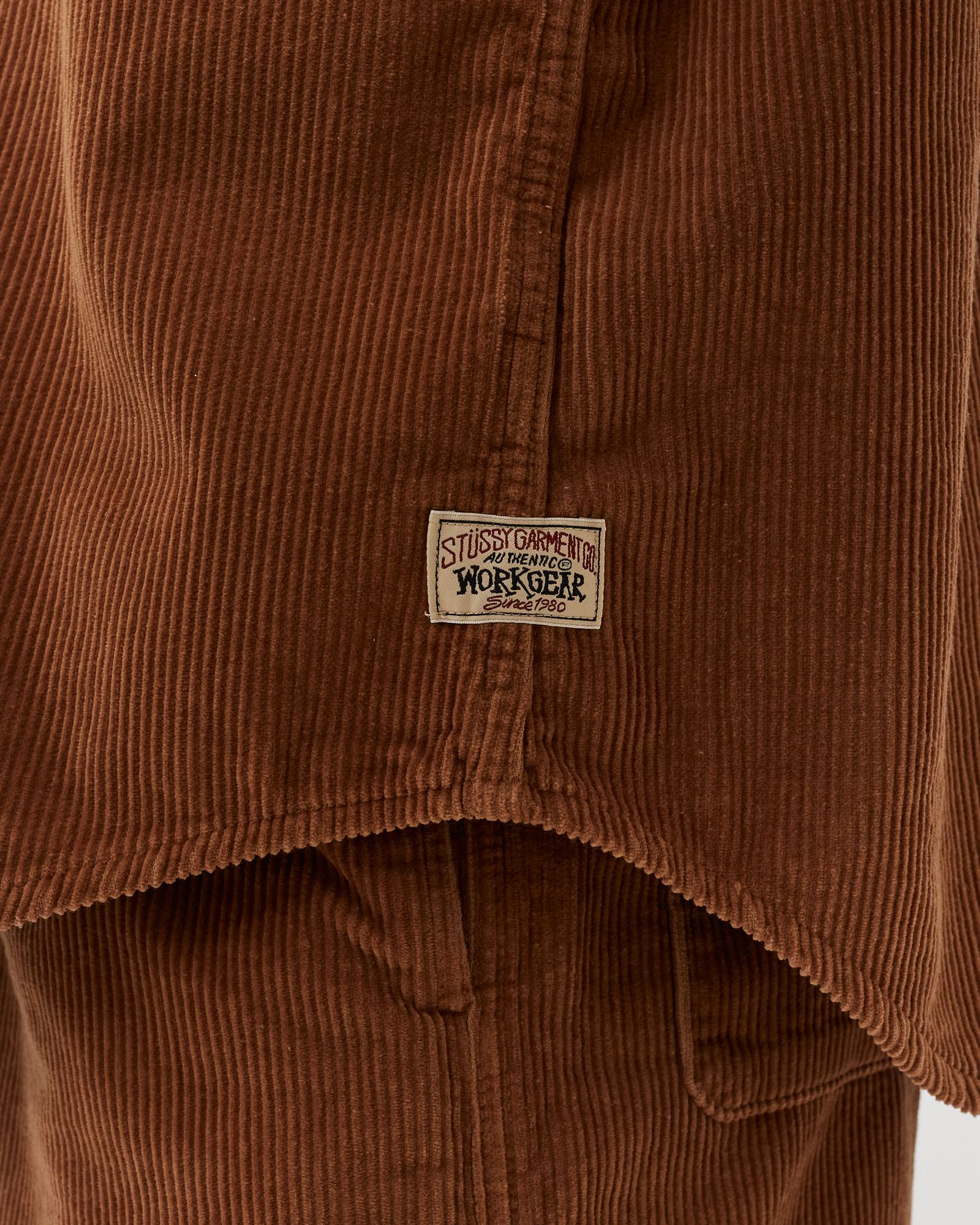 Wide Wale Cord Zip Shirt