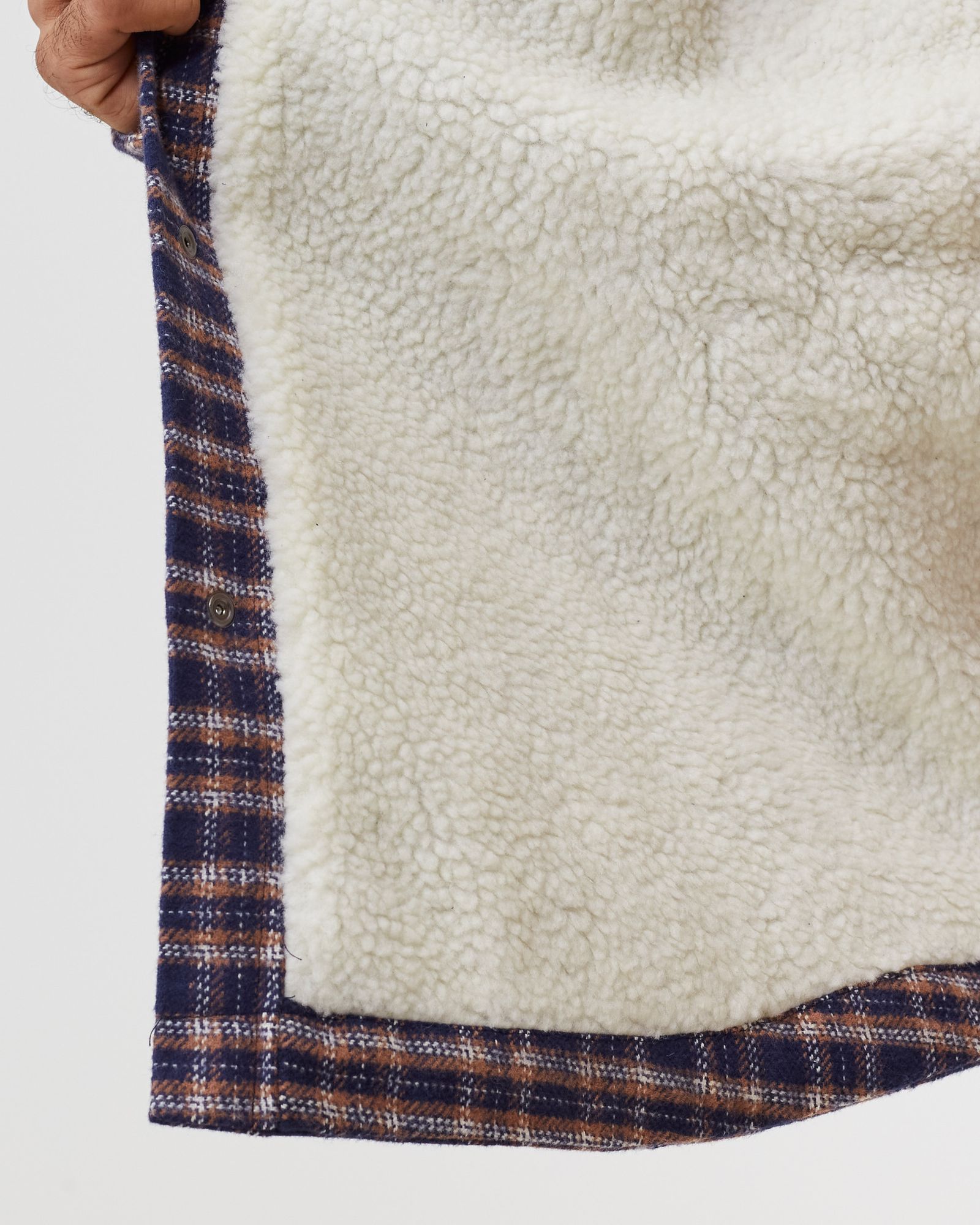 Sherpa Lined Plaid Shirt