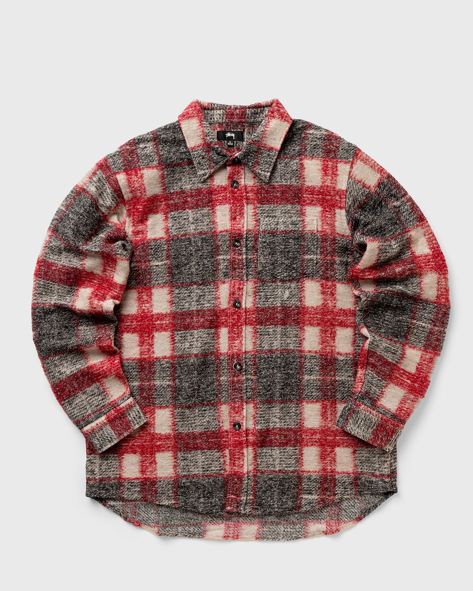 Plaid Knit Shirt