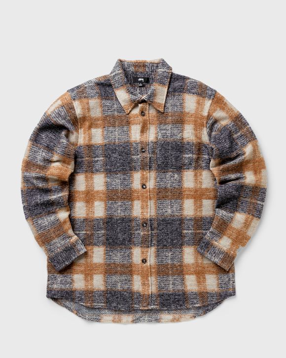 Plaid Knit Shirt