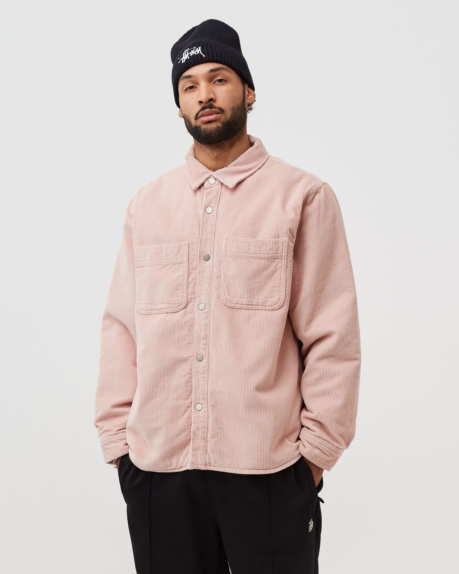 Cord Quilted Overshirt