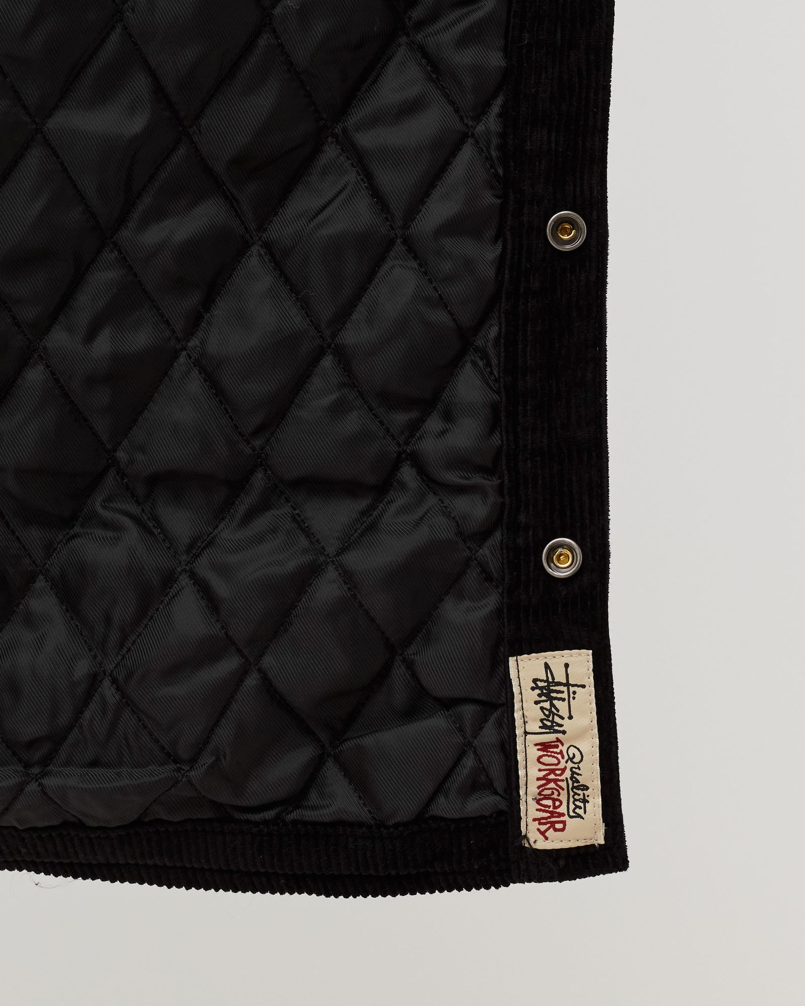 Cord Quilted Overshirt