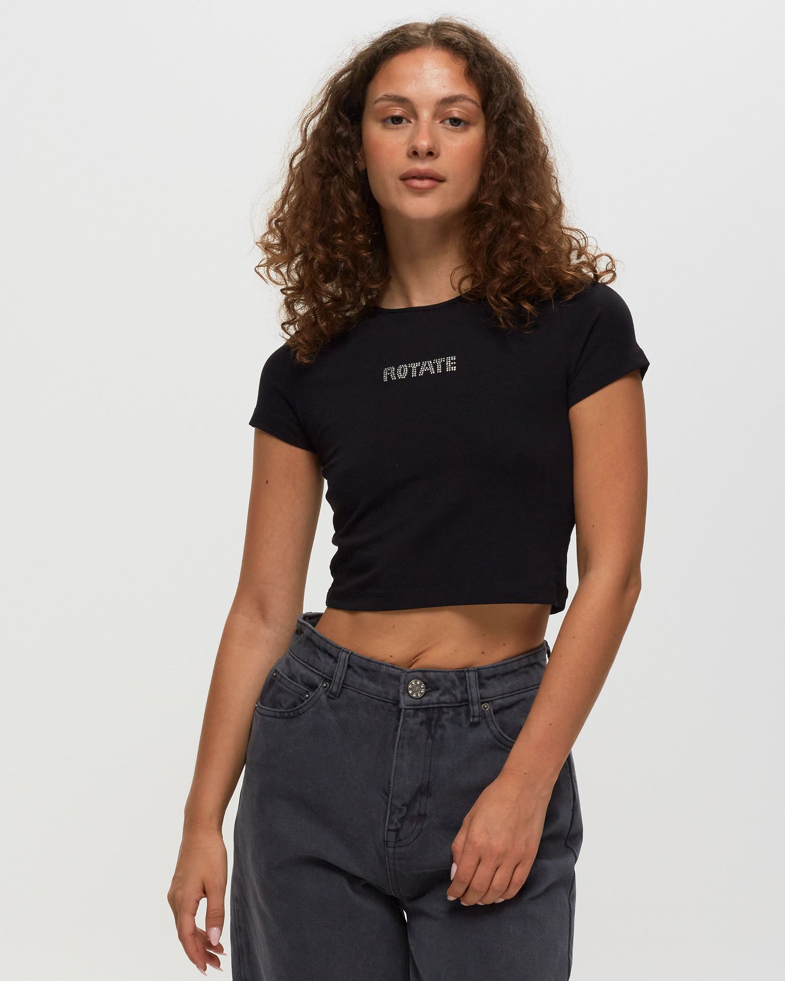 Cropped Logo Tee