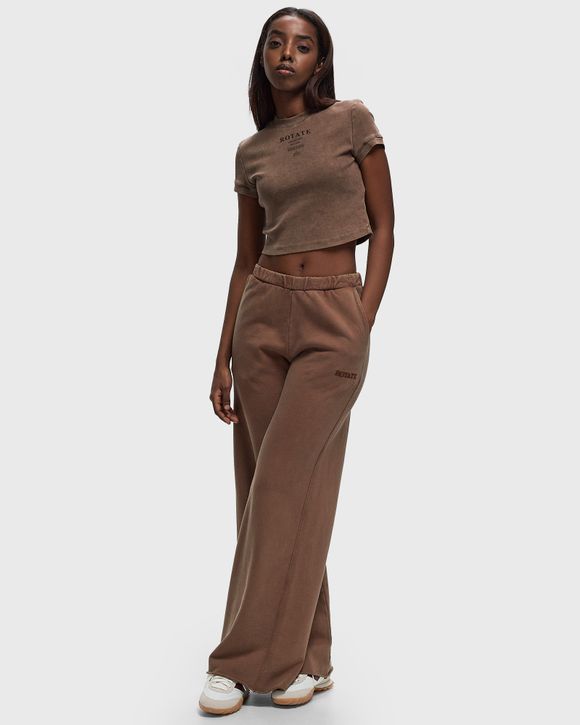 RIBBED CROPPED T-SHIRT