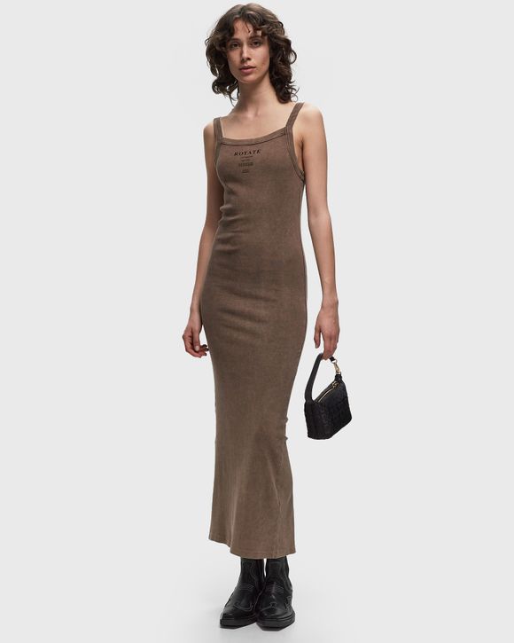 RIBBED MAXI DRESS