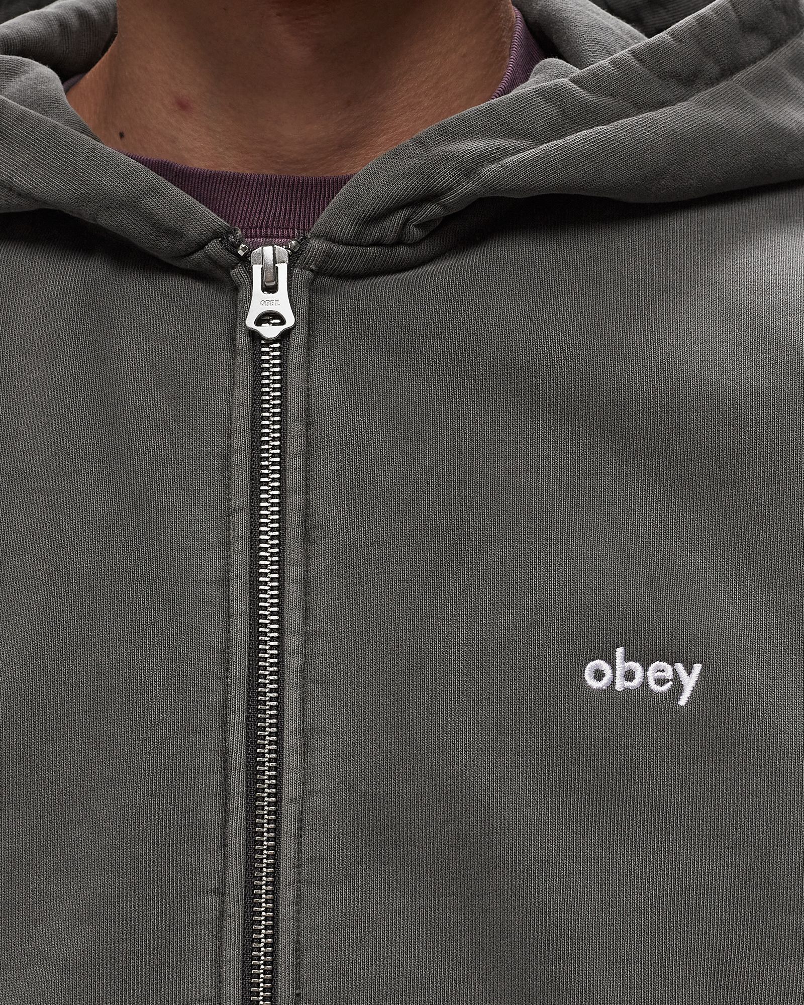 Lowercase pigment zip hoodie