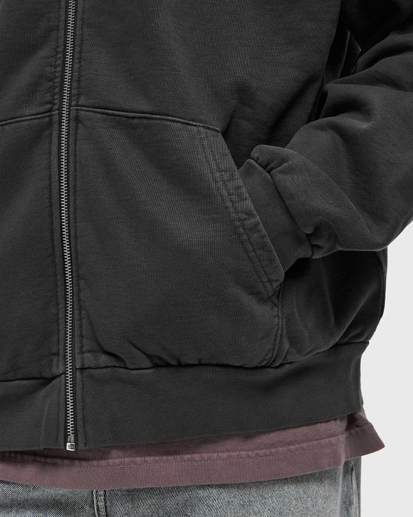 Lowercase pigment zip hood