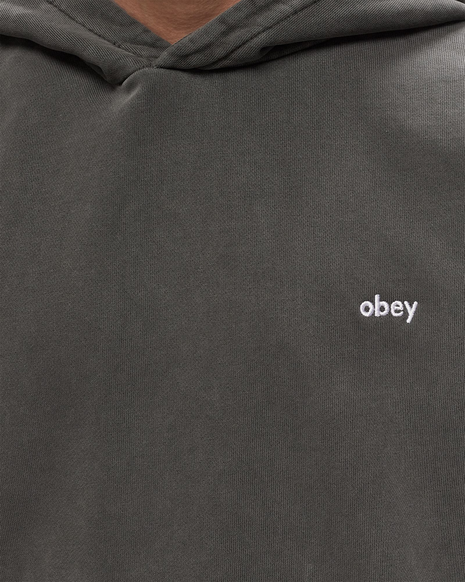 Lowercase pigment hood