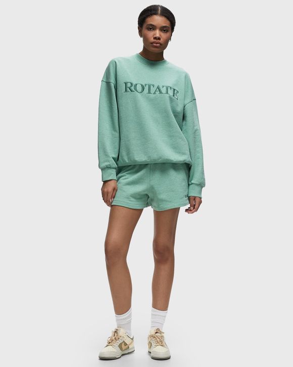 ROTATE Birger Christensen ELASTICATED SHORTS Green | BSTN Store
