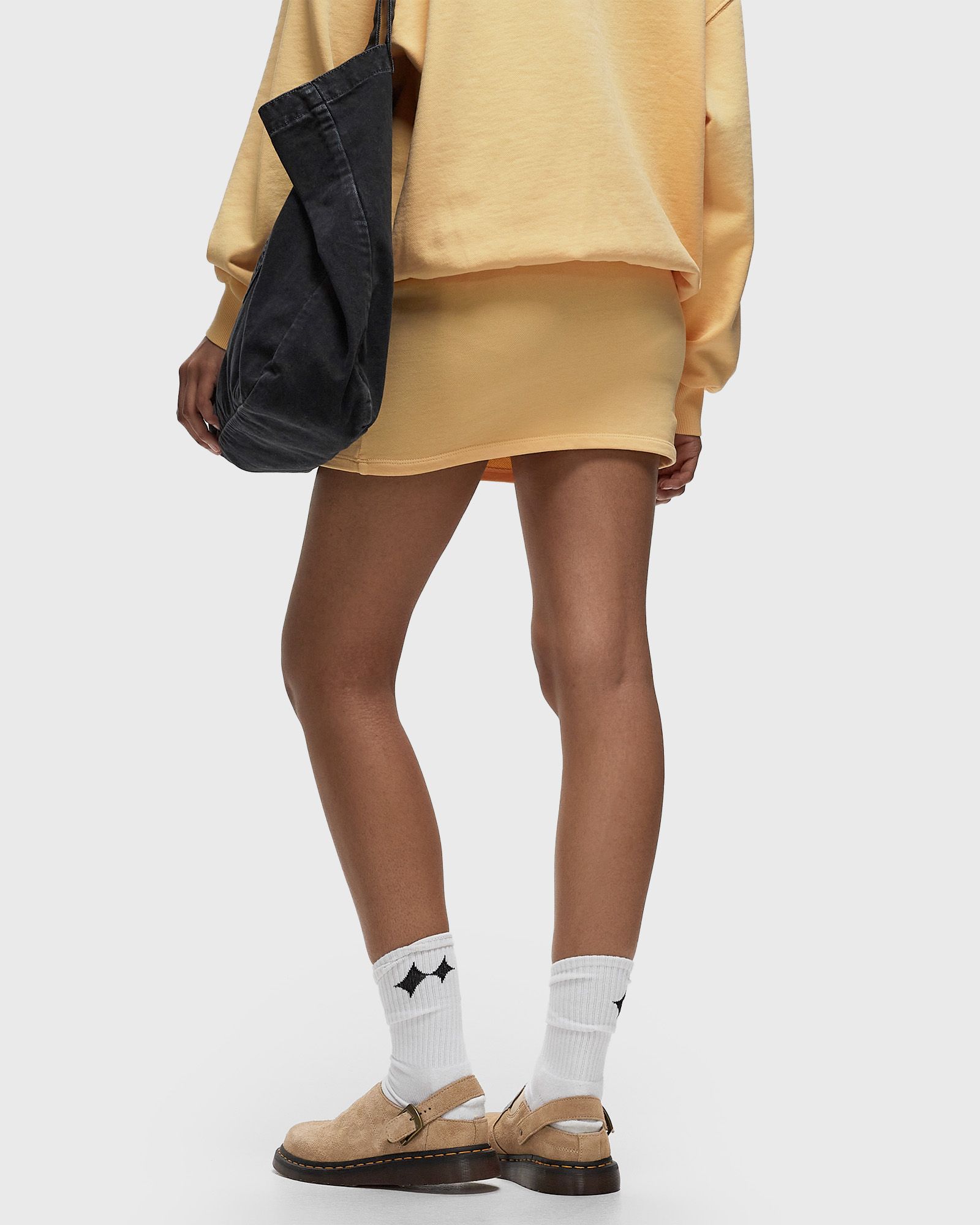 ELASTICATED MINI SKIRT