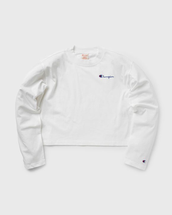 WMNS RIBBED NECK LONG SLEEVE JERSEY TOP