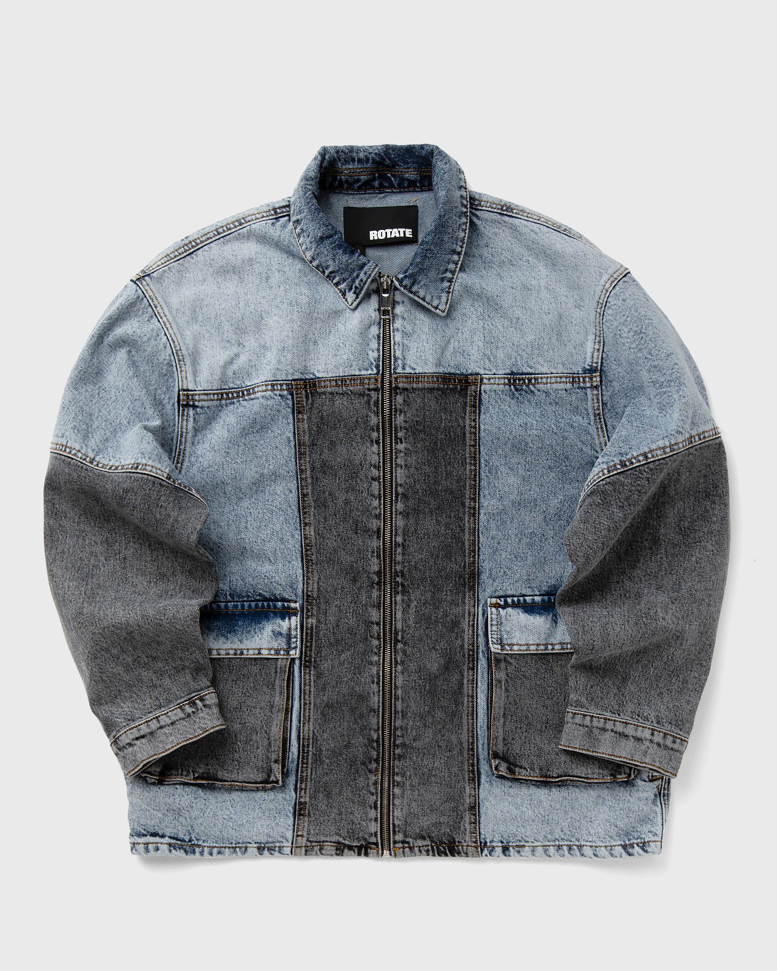 Oversized Patchwork Jacket