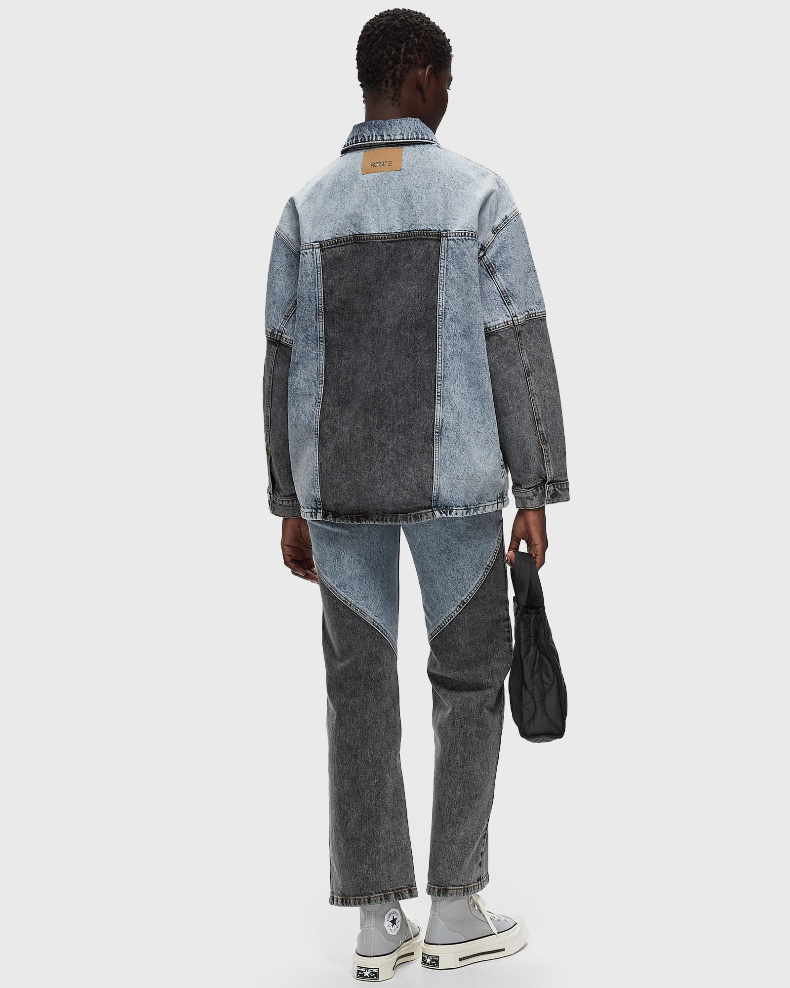 Oversized Patchwork Jacket