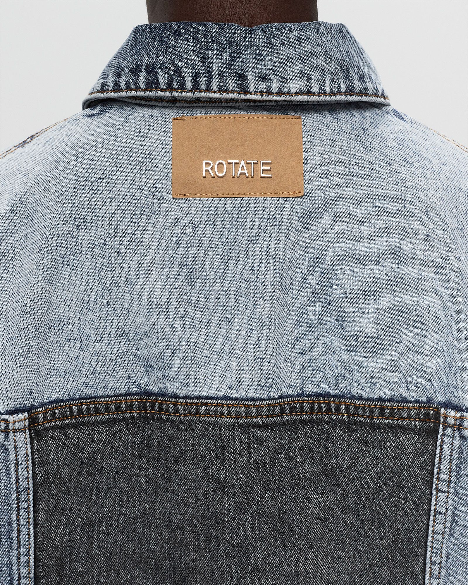 Oversized Patchwork Jacket