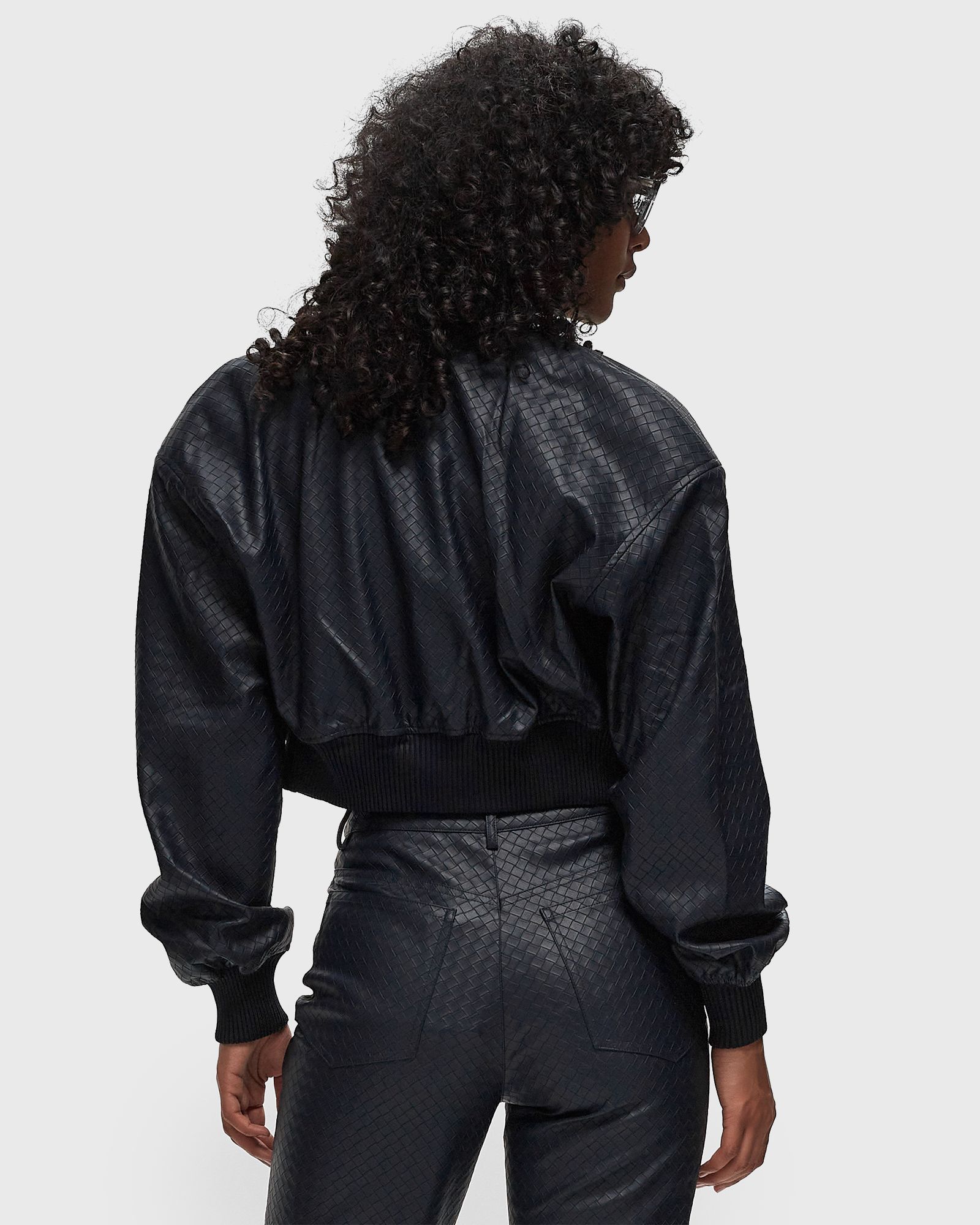 Cropped Braided Jacket