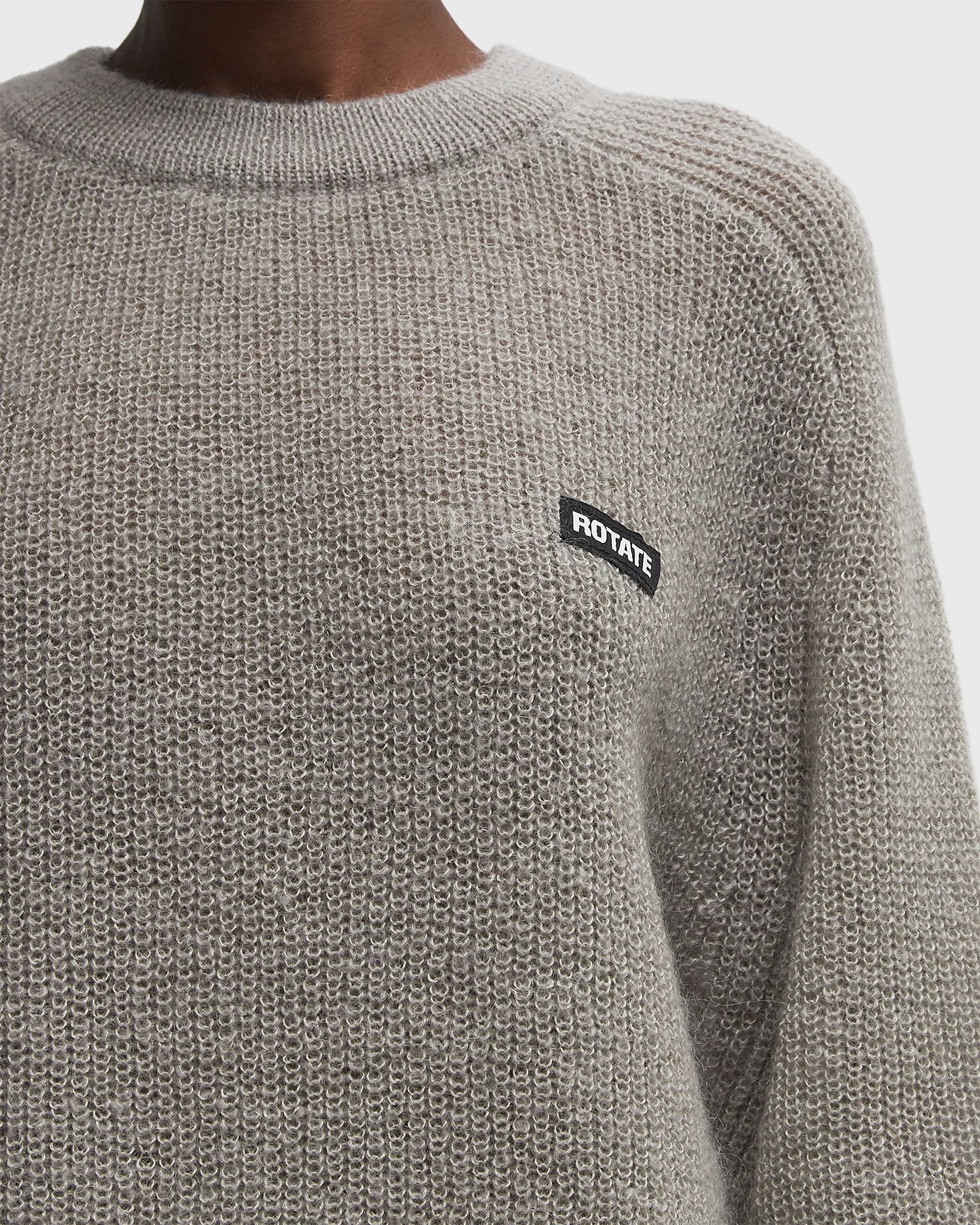 Light Knit Logo Sweater