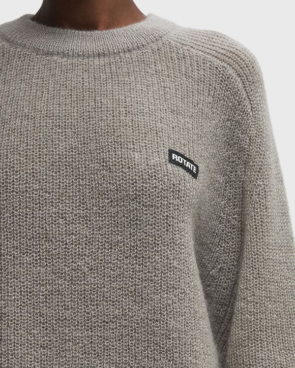 Light Knit Logo Sweater