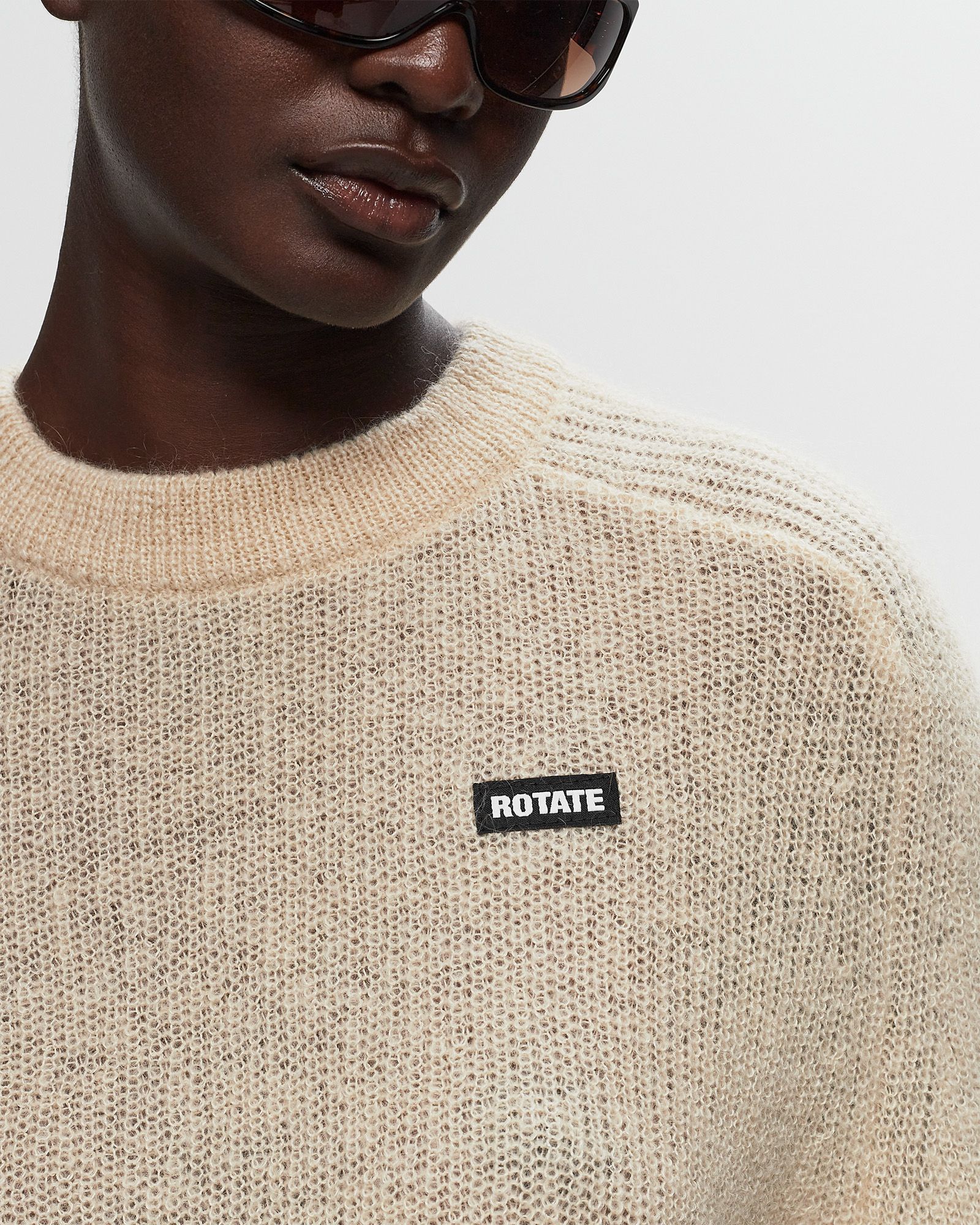 Light Knit Logo Sweater