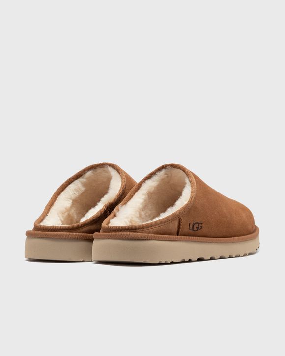 Ugg leather hot sale slip ons