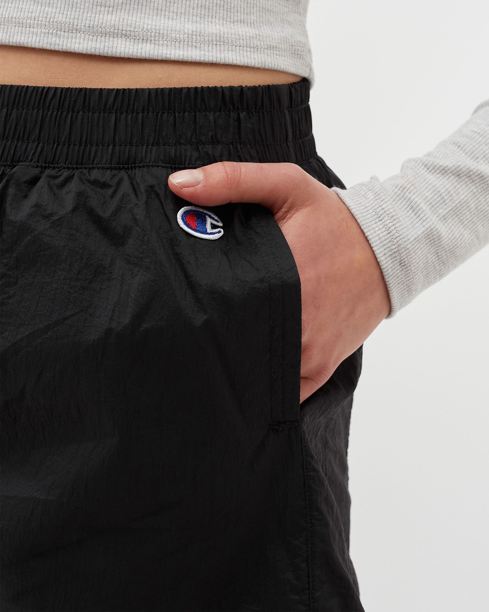 WMNS TAPE DETAIL TRACK SHORTS
