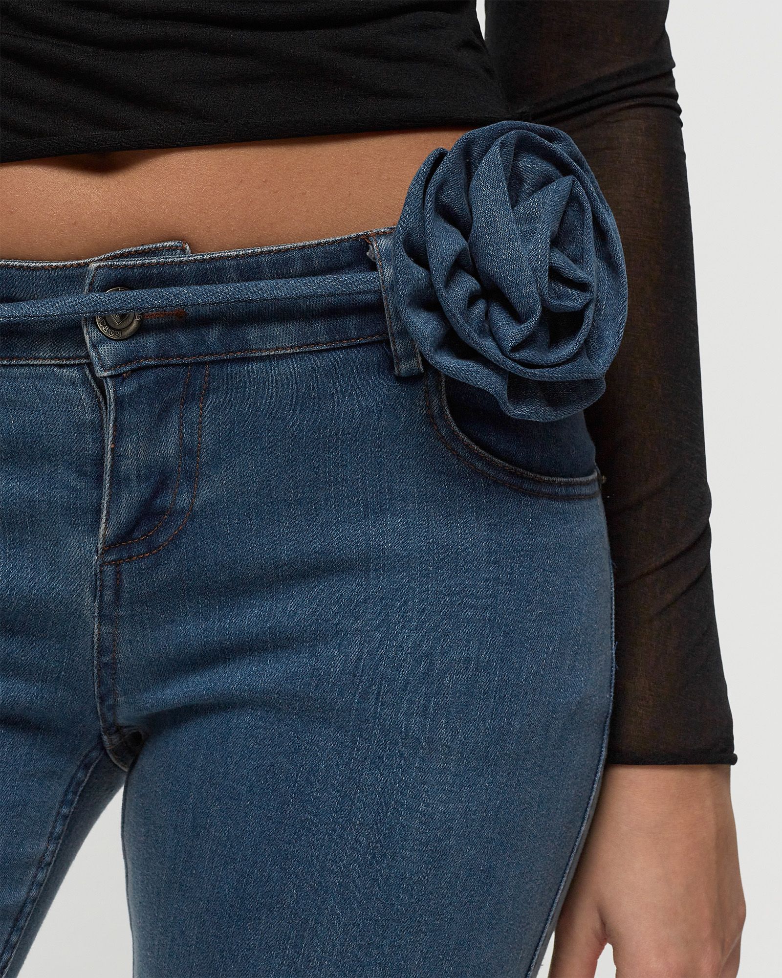 Stretchy Flared Pants