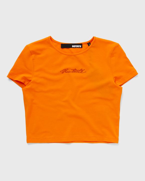 Stussy WMNS MILO SHEER SHIRT Orange