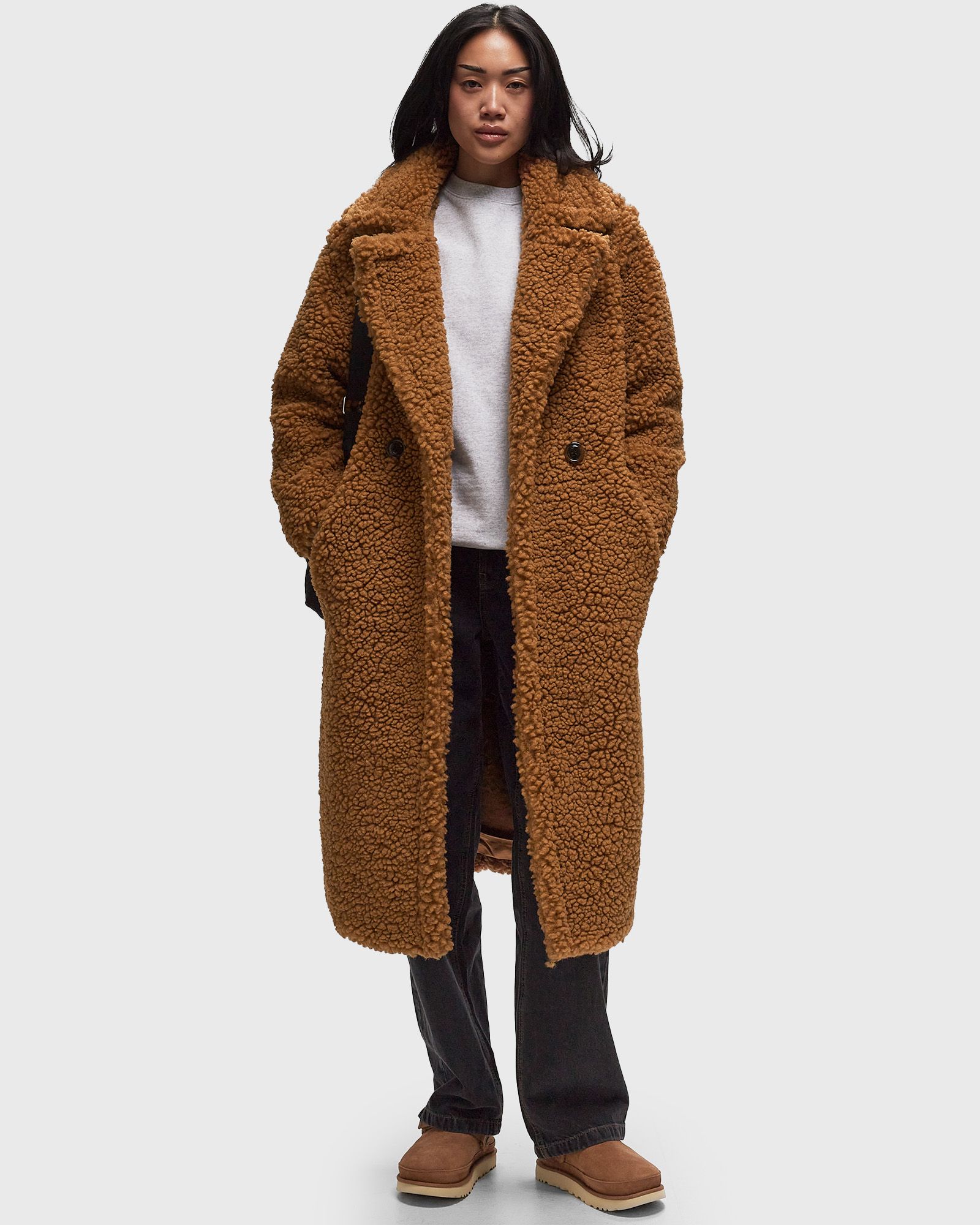 WMNS GERTRUDE LONG TEDDY COAT