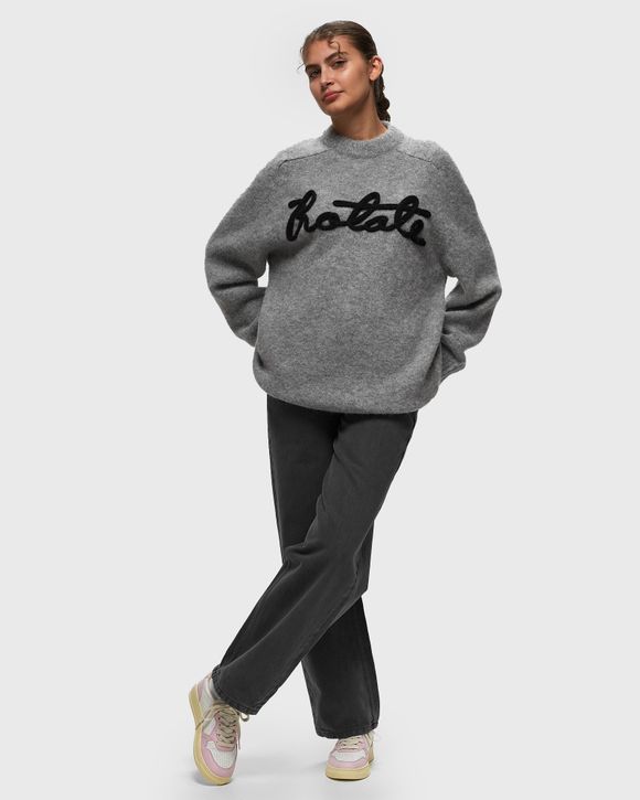 Knit Oversize Logo Jumper