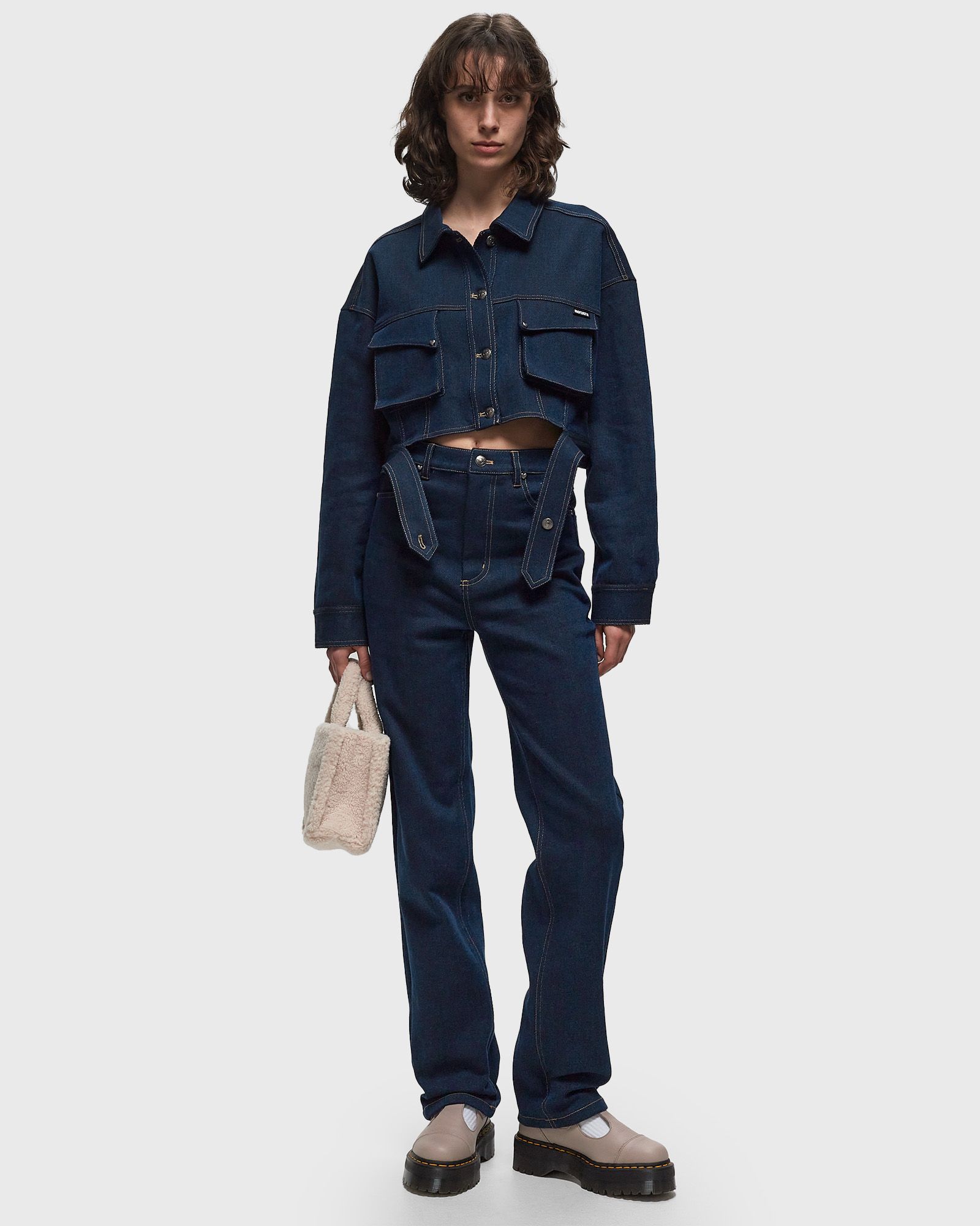 STRETCH CROPPED JACKET