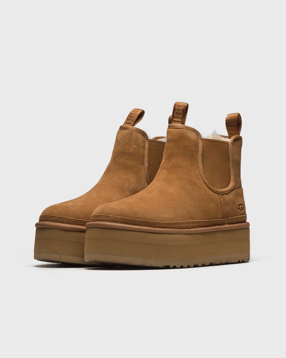 UGG W NEUMEL PLATFORM CHELSEA Brown | BSTN Store