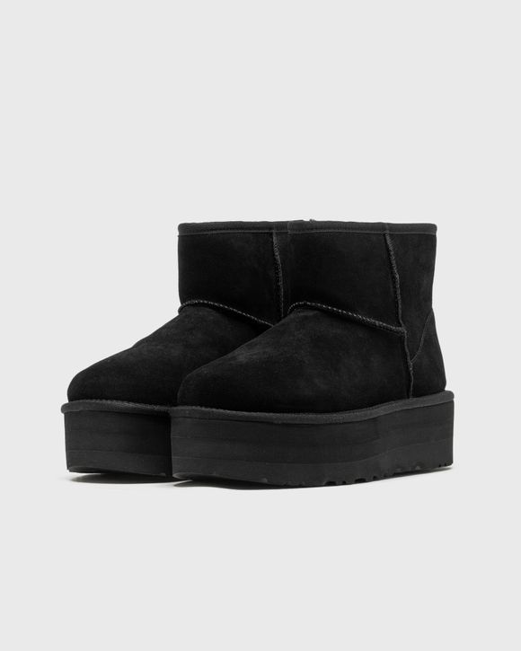 UGG WMNS CLASSIC MINI PLATFORM Black - BLACK