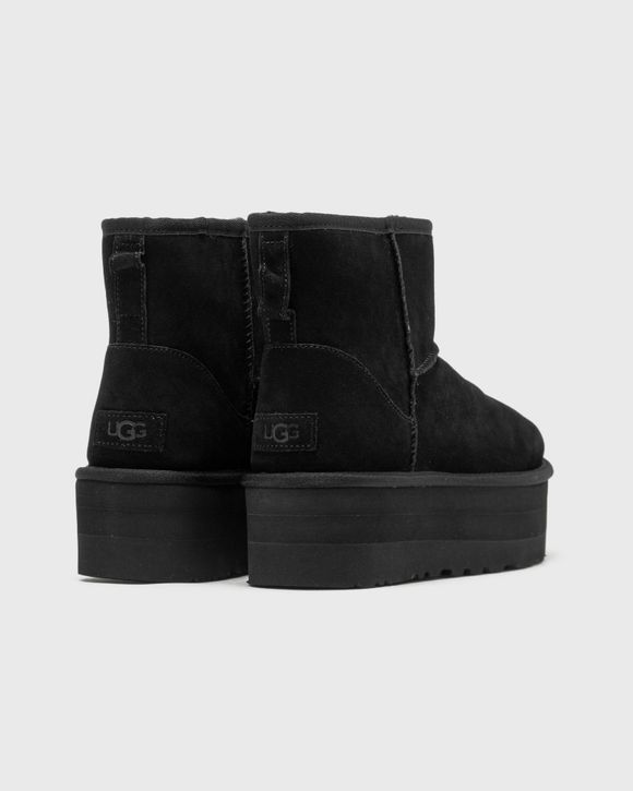 UGG WMNS CLASSIC MINI PLATFORM Black - BLACK