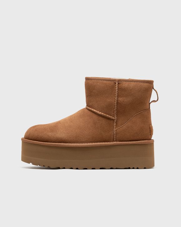 UGG WMNS CLASSIC MINI PLATFORM Brown   CHESTNUT