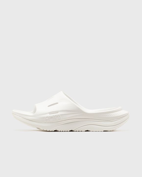 Hoka One One ORA Recovery Slide 3 White - WHITE / WHITE