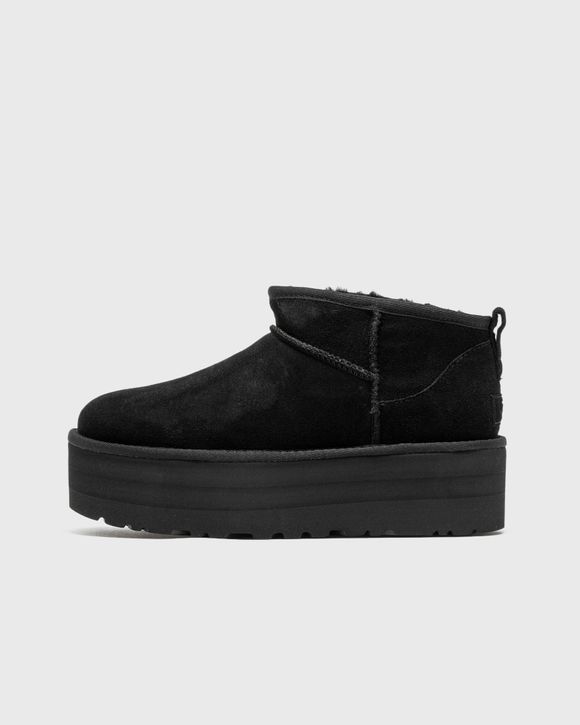 UGG WMNS CLASSIC ULTRA MINI PLATFORM Black | BSTN Store