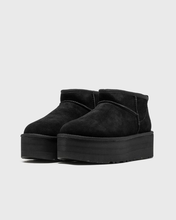 UGG WMNS CLASSIC ULTRA MINI PLATFORM Black - BLACK