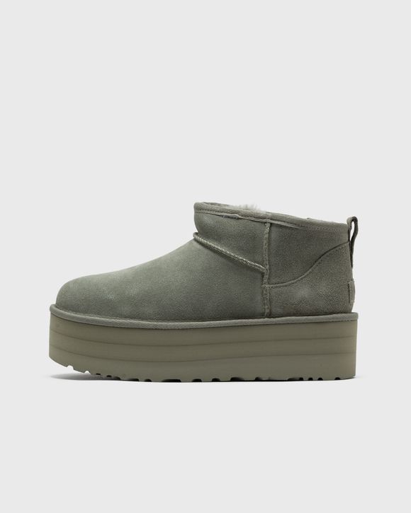 UGG WMNS CLASSIC ULTRA MINI PLATFORM Green - SHADED CLOVER